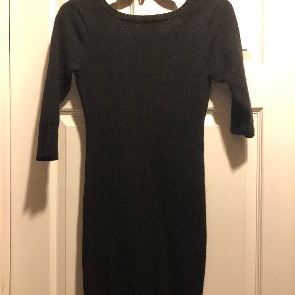 Long-sleeve Sweater Dress